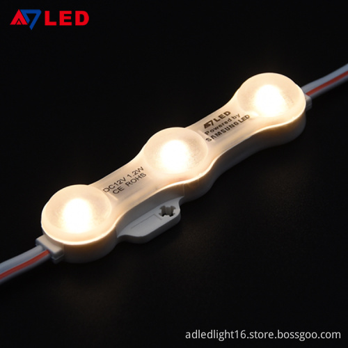 Adled Light High brightness 1.2w 120lm 12v Samsung led module 6500k for sign light outdoor